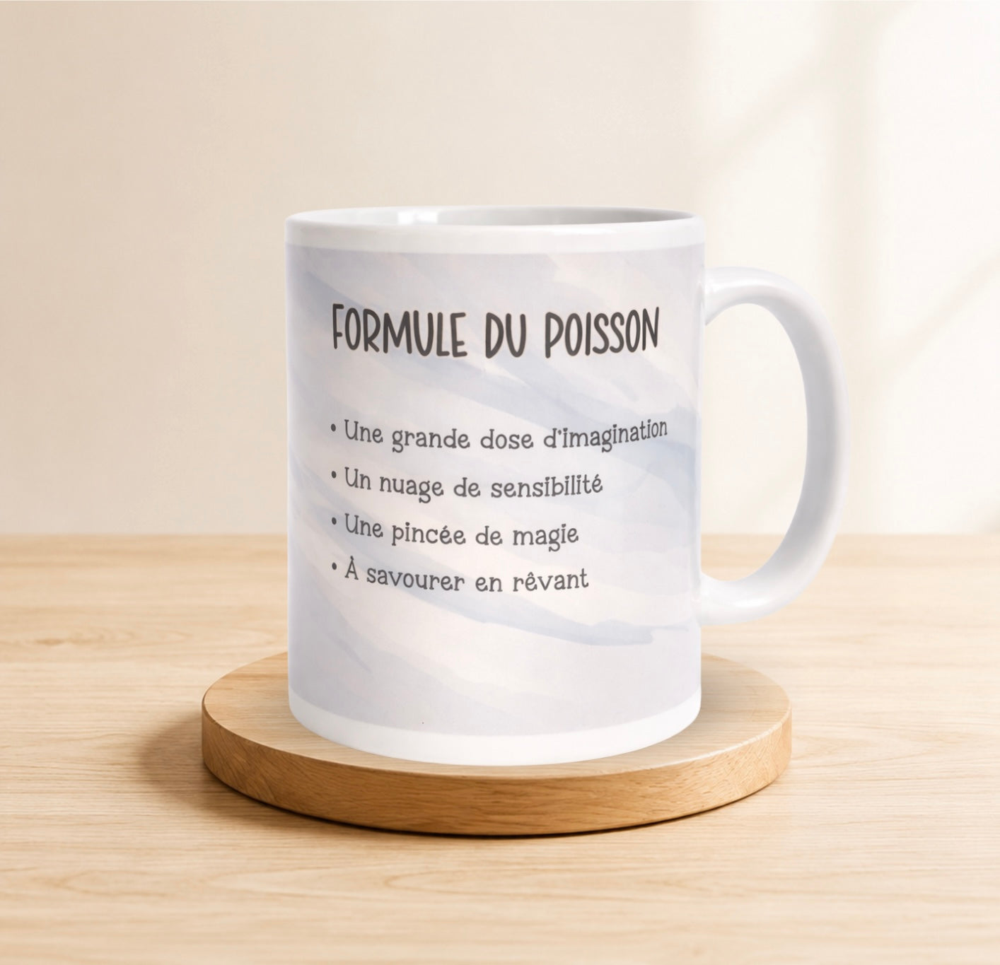 Mug astrologique Poisson