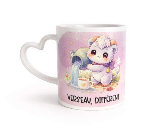 Mug astrologique Verseau