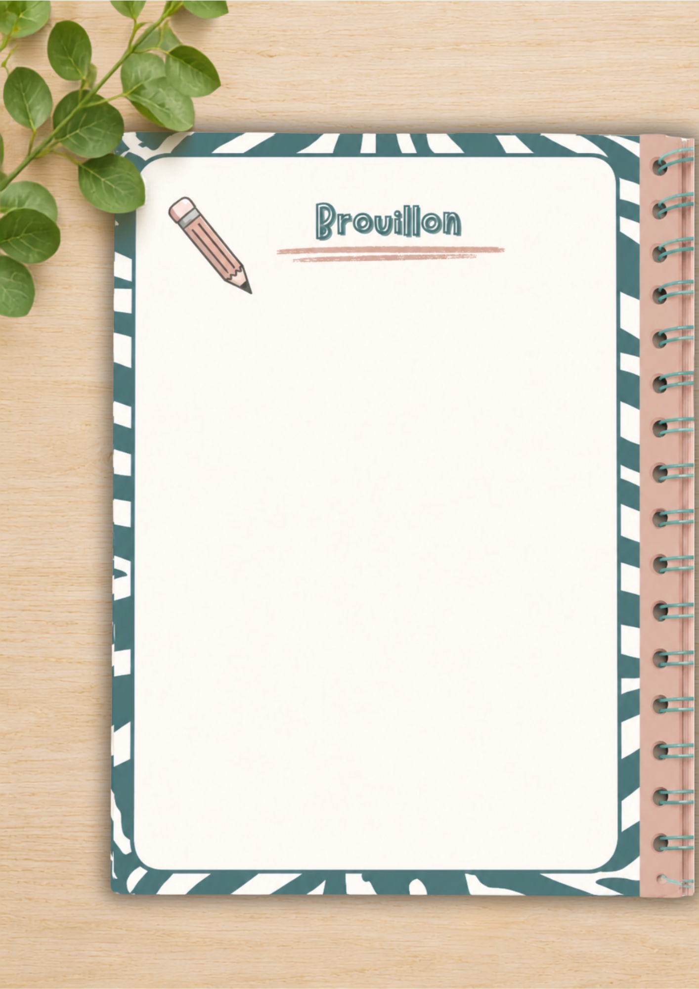 Carnet organisateur de vacance