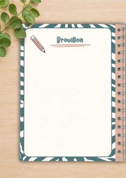 Carnet organisateur de vacance