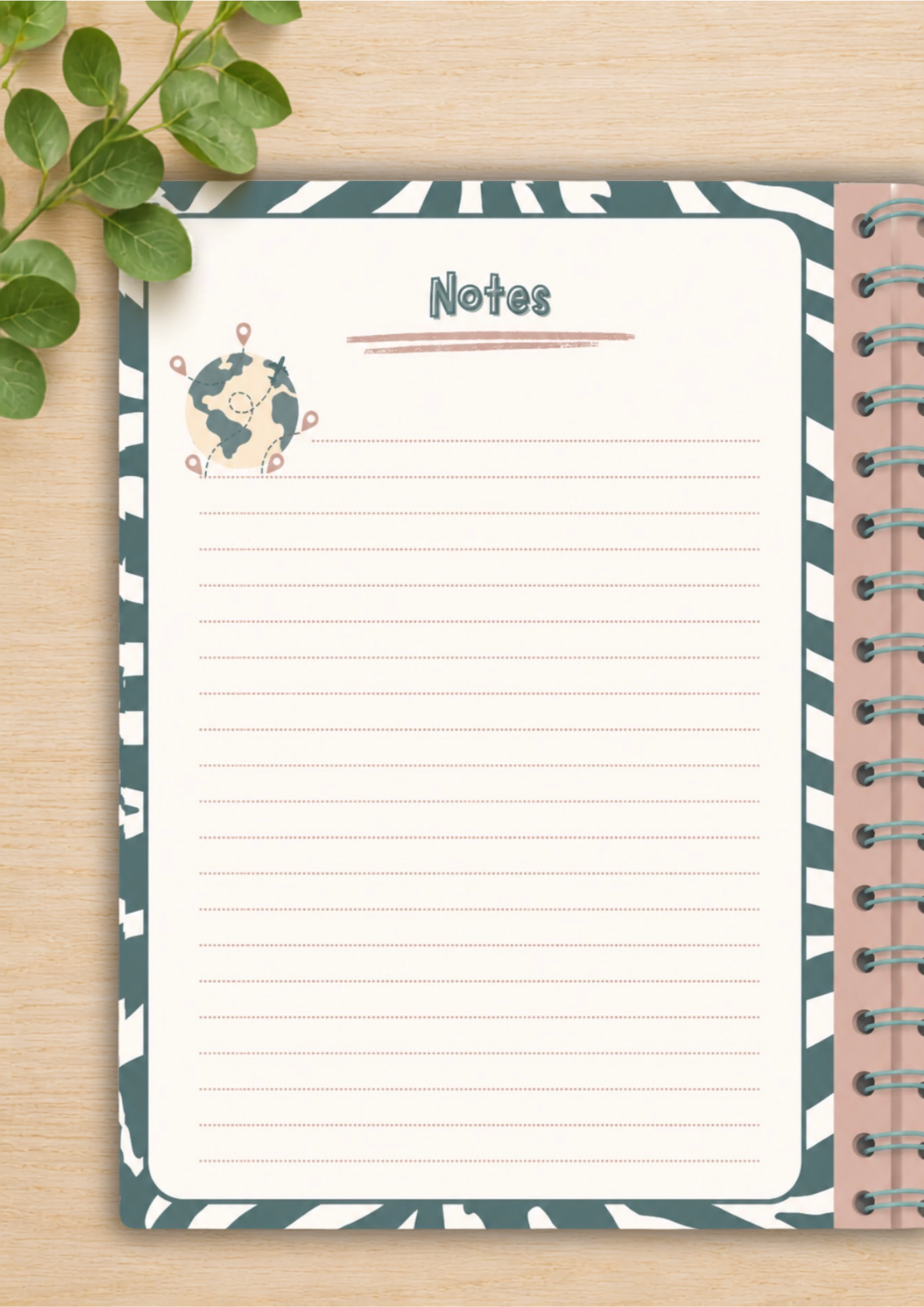 Carnet organisateur de vacance