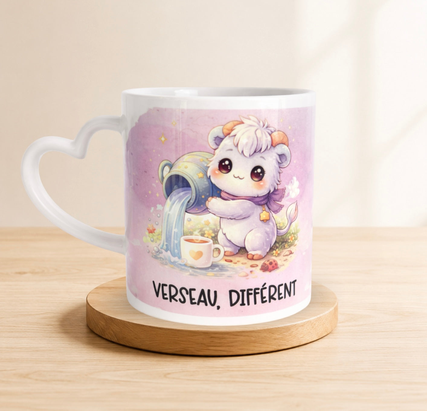 Mug astrologique Verseau