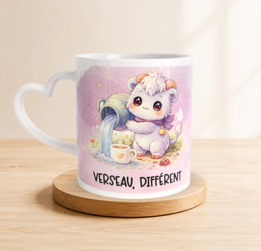 Mug astrologique Verseau