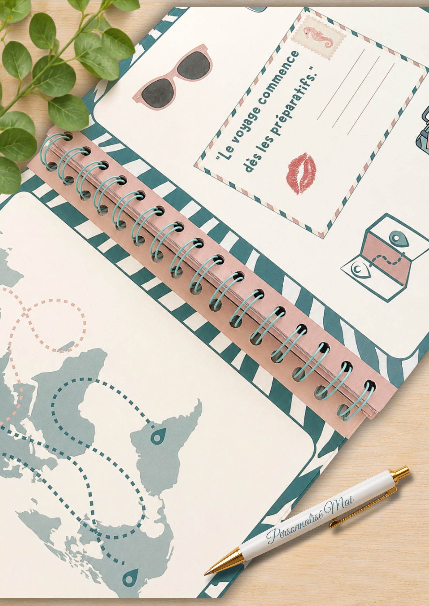 Carnet organisateur de vacance