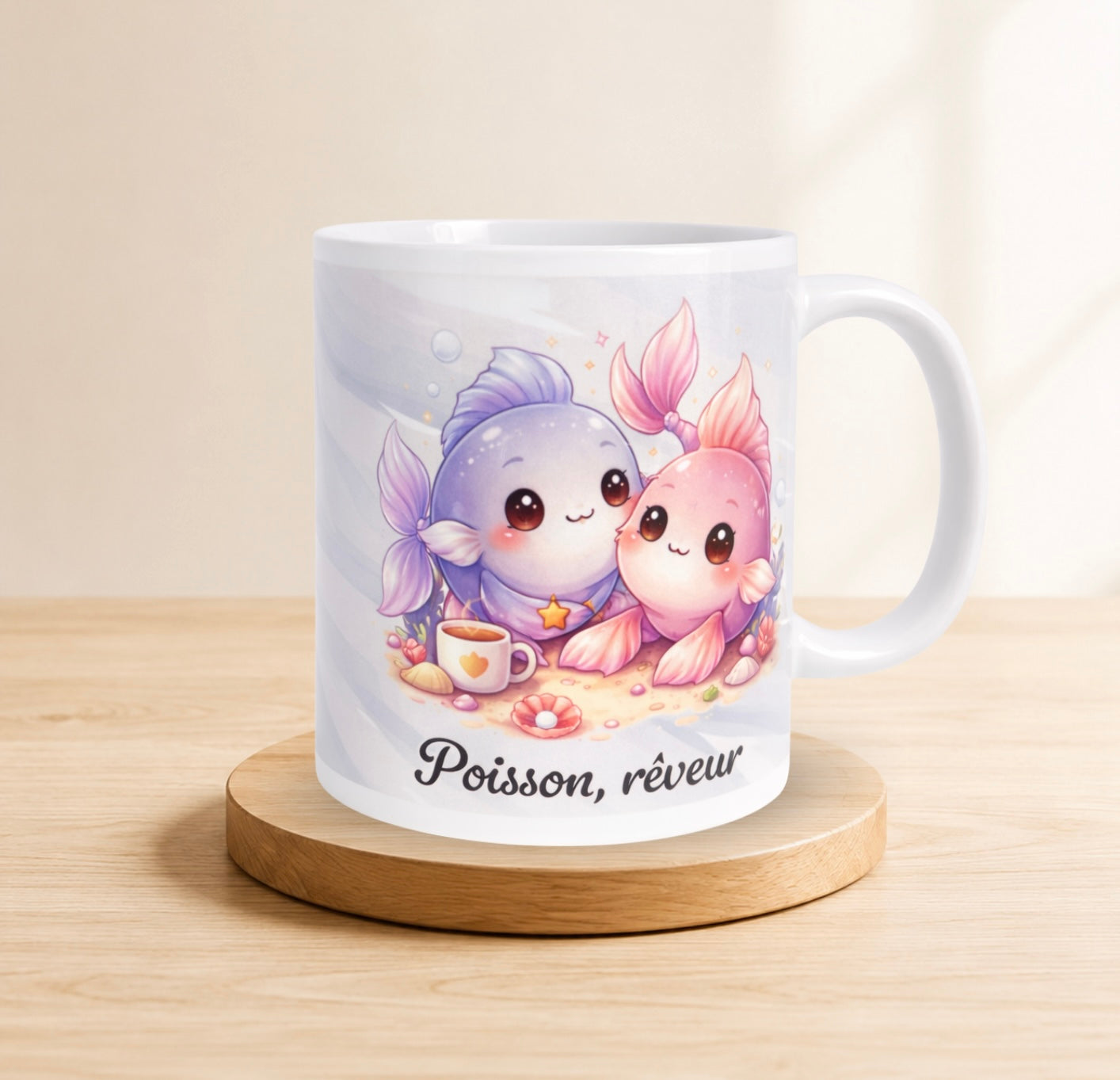 Mug astrologique Poisson
