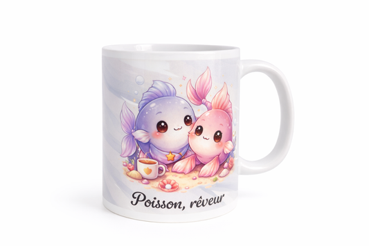 Mug astrologique Poisson
