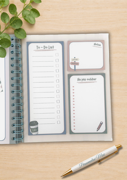 Carnet organisateur de vacance
